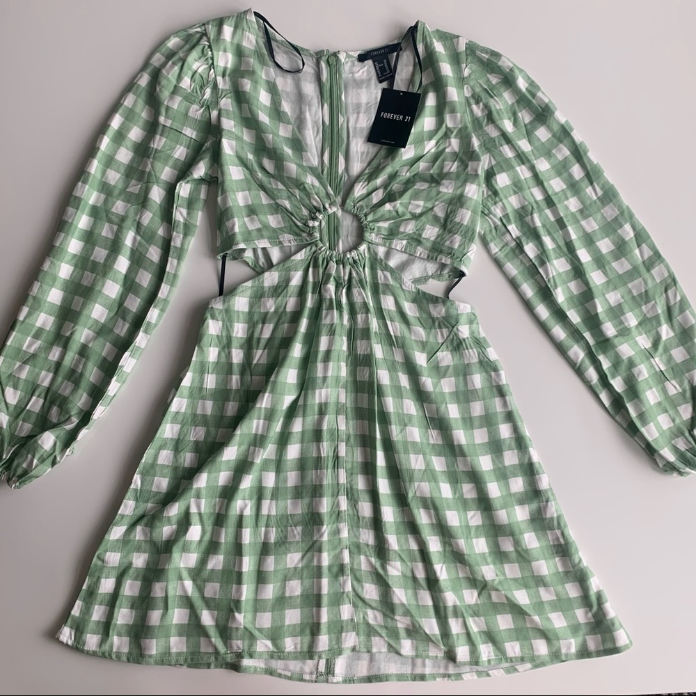 gingham dress
